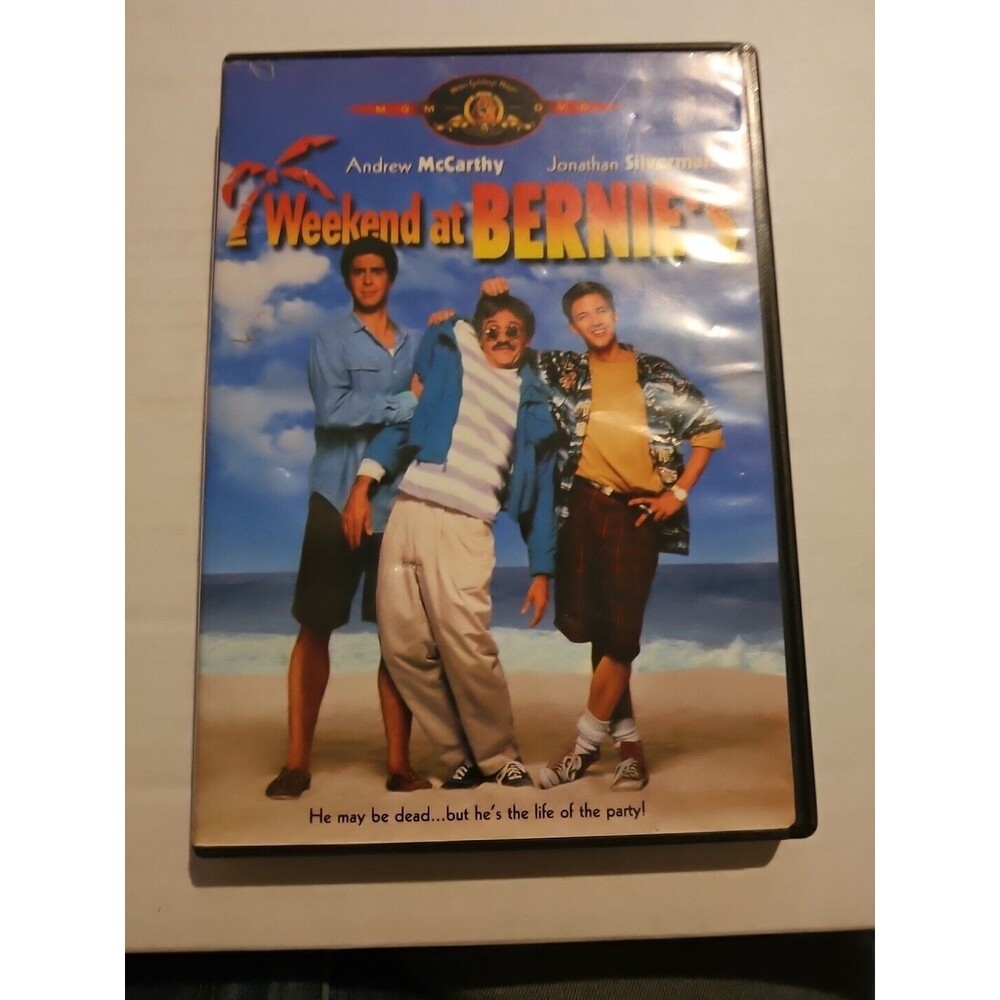 Weekend at Bernies (DVD, 1989) Andrew McCarthy, Jonathan Silverman ~ Used